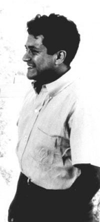 Carlos Castaneda in una delle rarissime foto che lo ritraggono